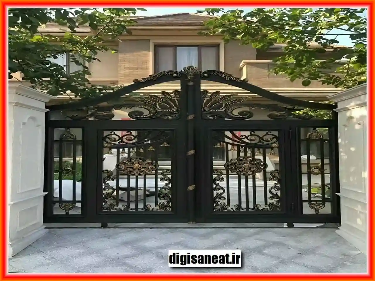 چرا درب‌های فرفورژه گزینه‌ای عالی برای پارکینگ‌ها هستند؟