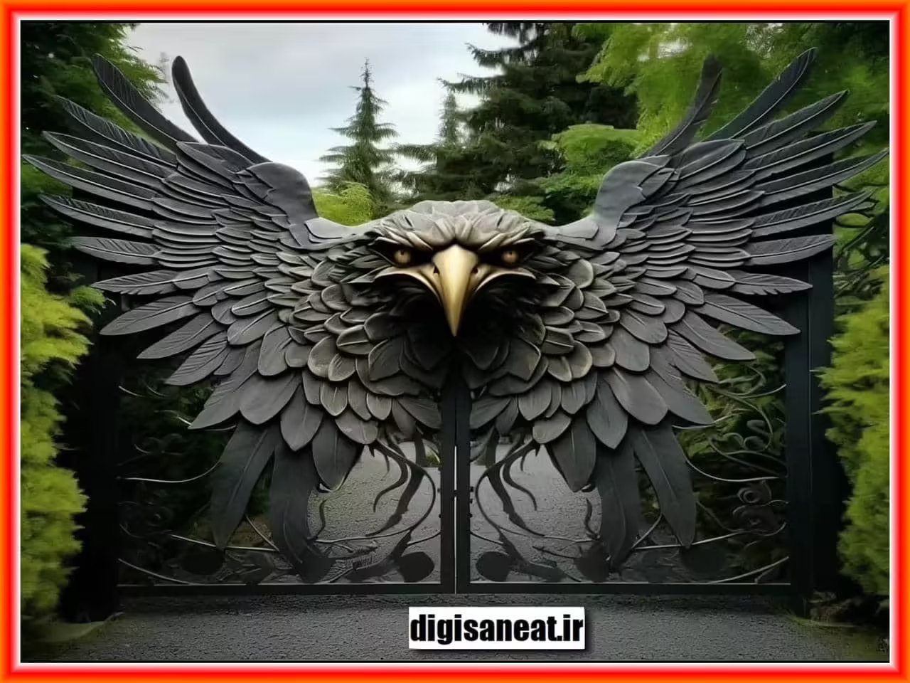درب باغ ویلا در رشت استان گیلان