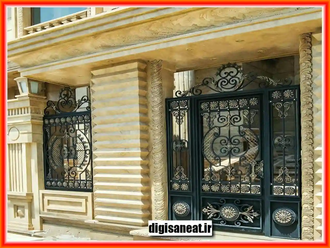 درب باغ ویلا در تهران