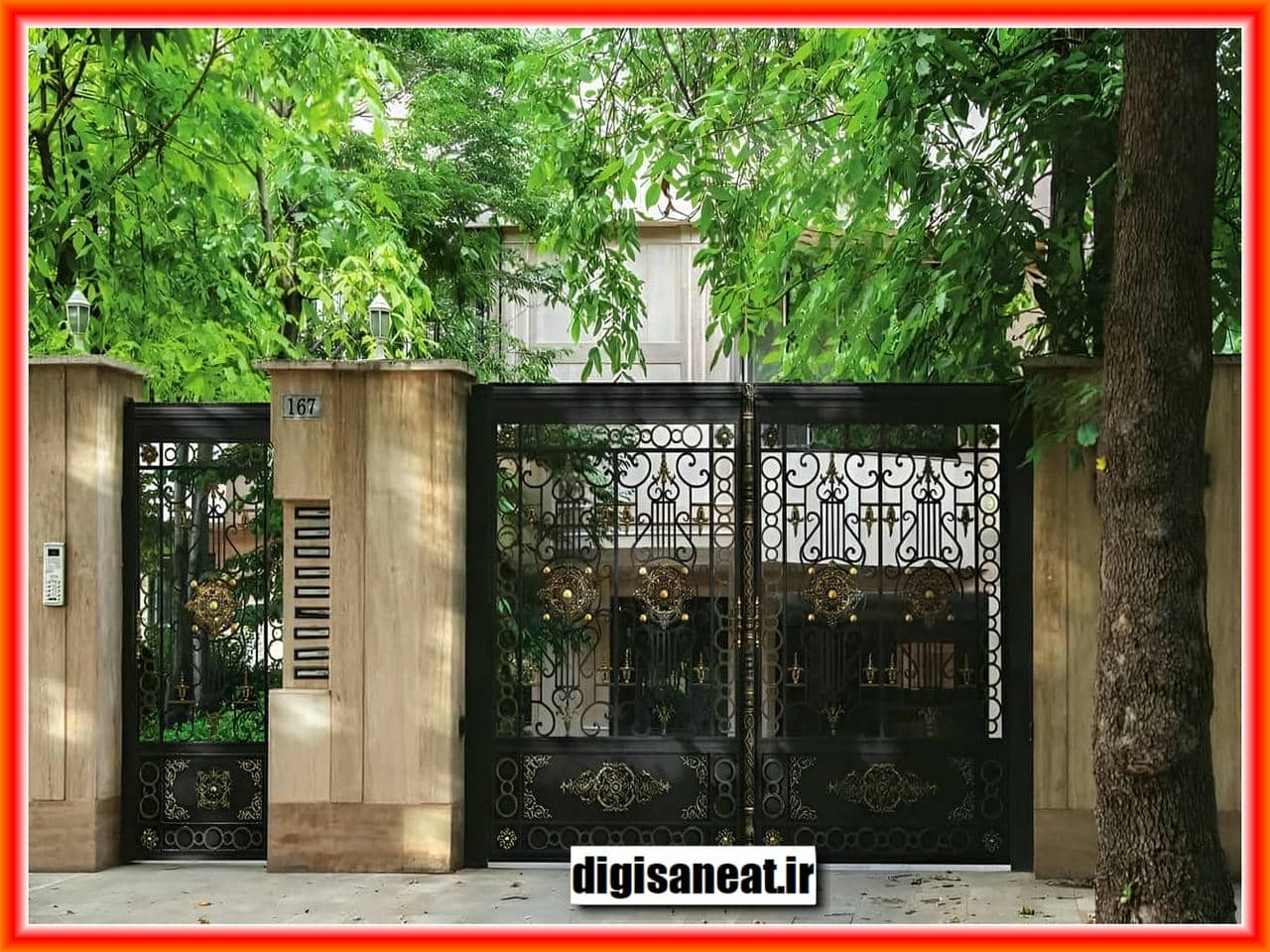 نکات مهم در انتخاب درب باغ ویلایی