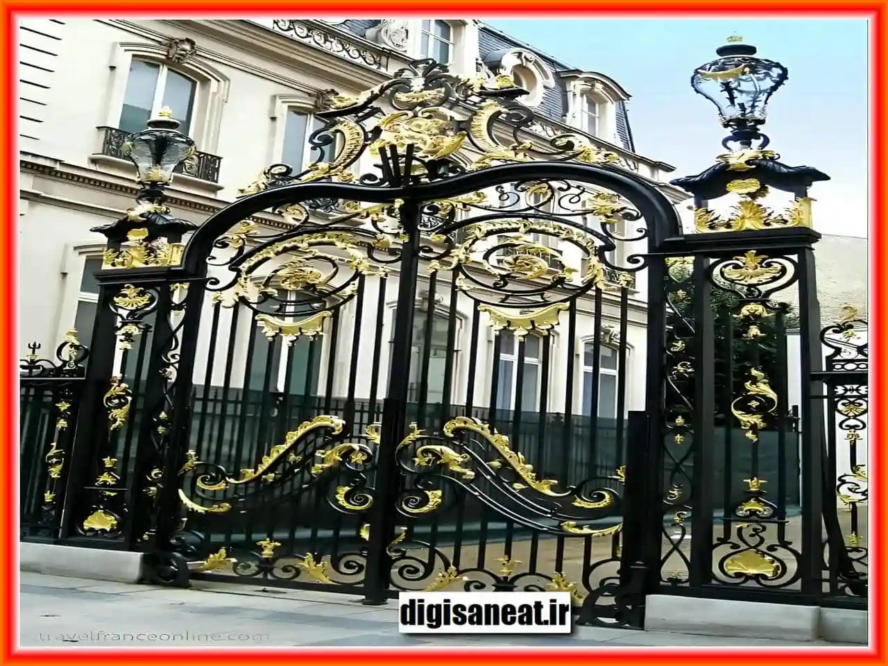 مشخصات چهارچوب درب حیاط و ویلا