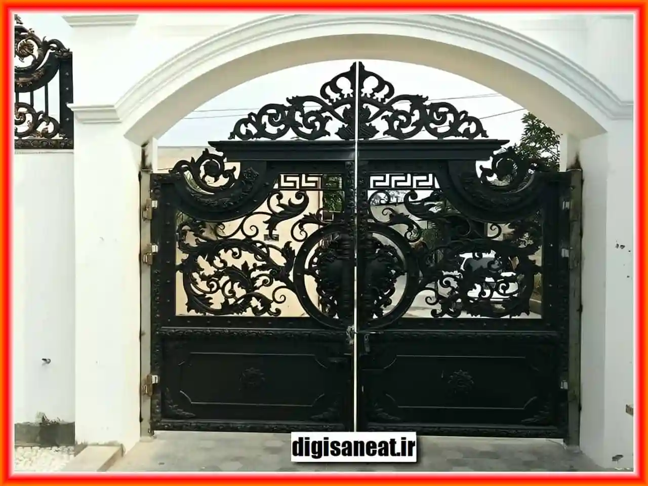 مزایای درب حیاط شیک و مدرن