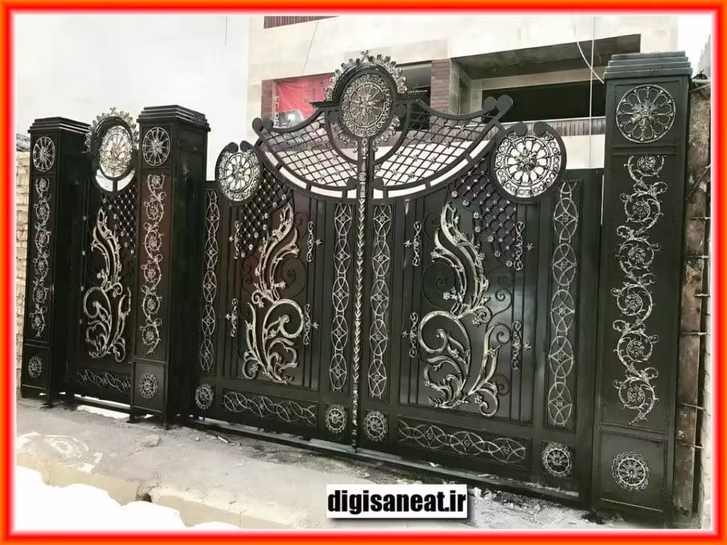 مدل‌های مختلف درب پارکینگ فلزی