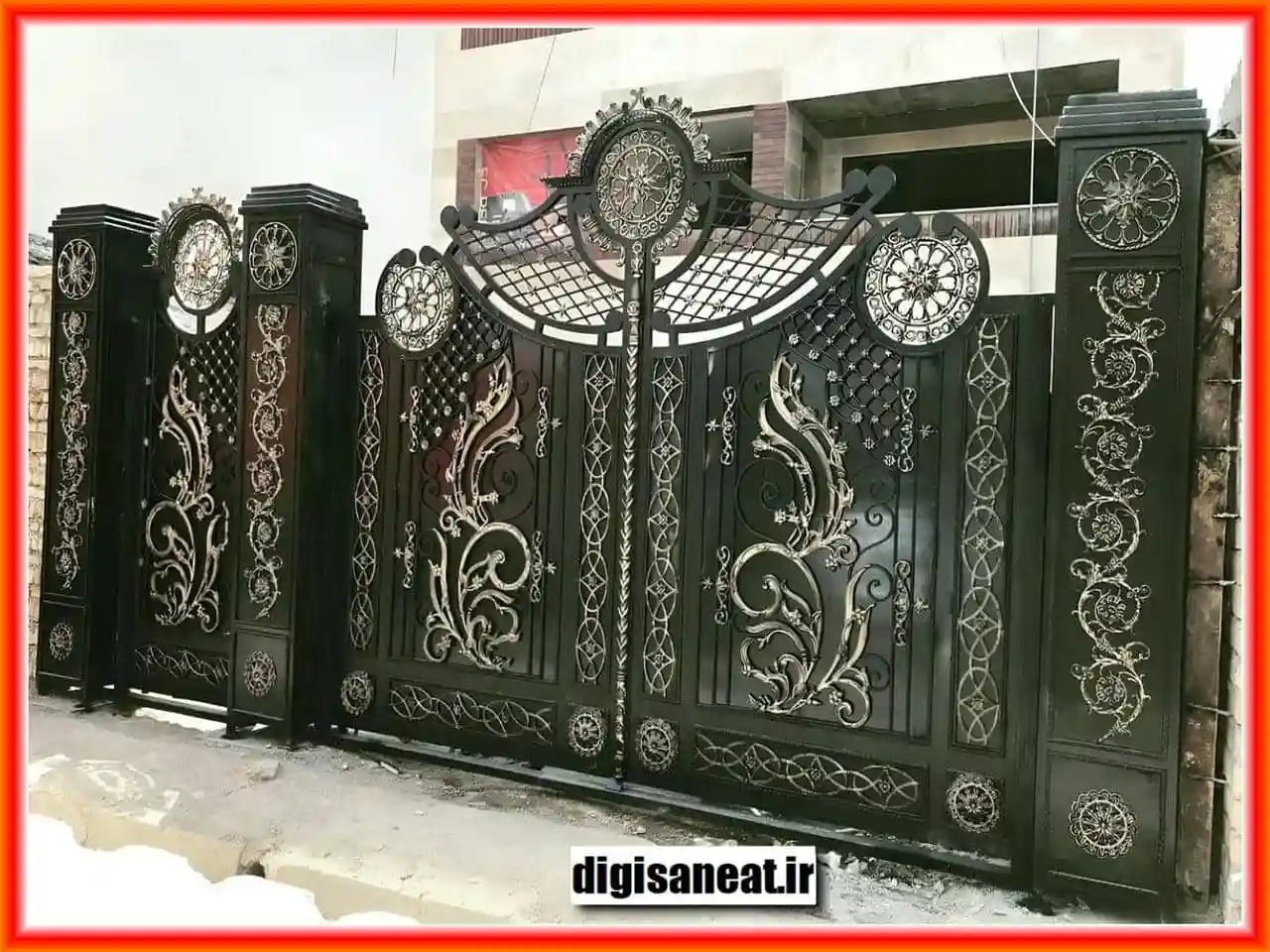 راهنمای خرید درب فرفورژه ثامن مدل ترک