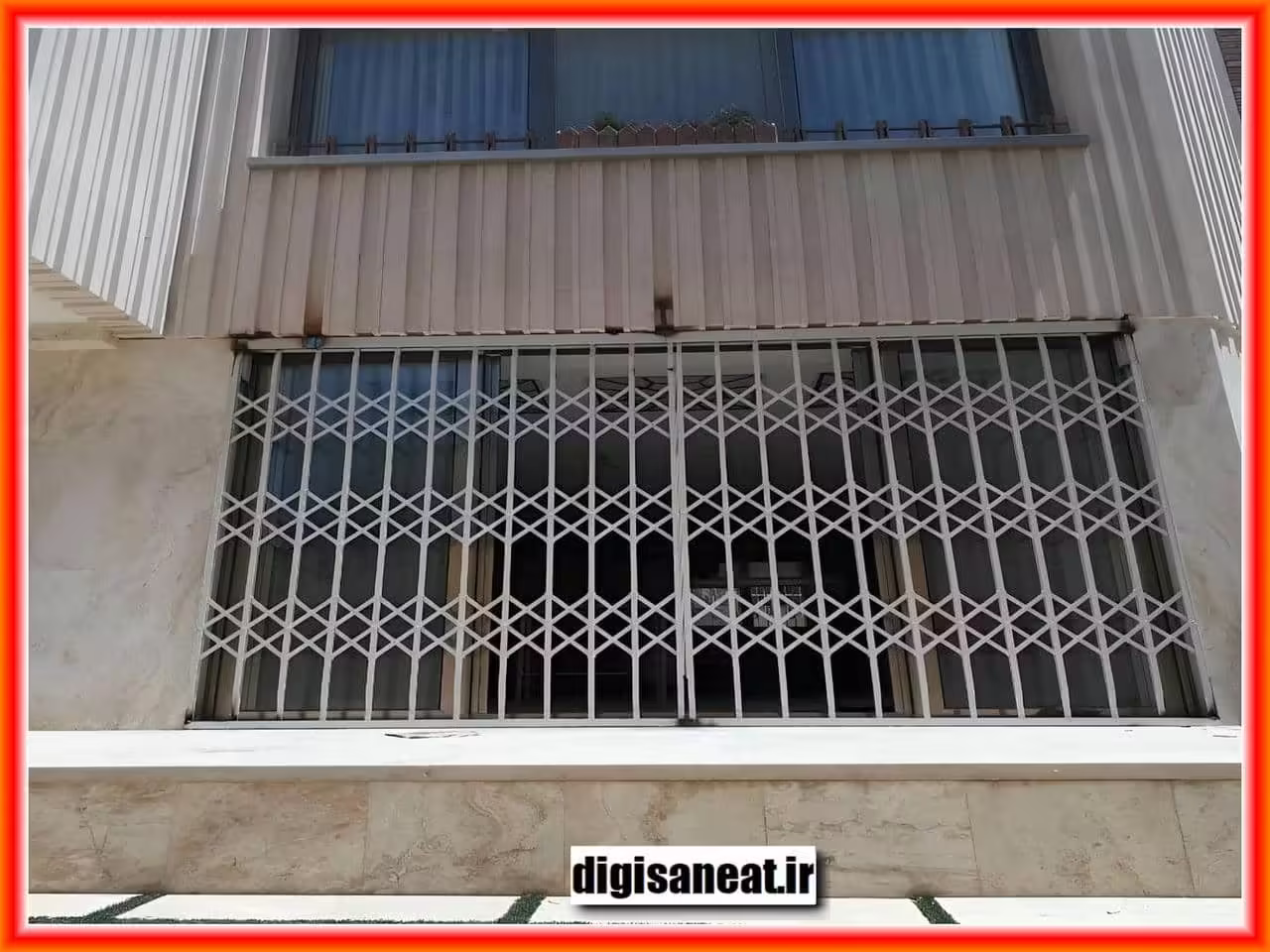 قیمت و هزینه‌های حفاظ پنجره فرفورژه بزرگ