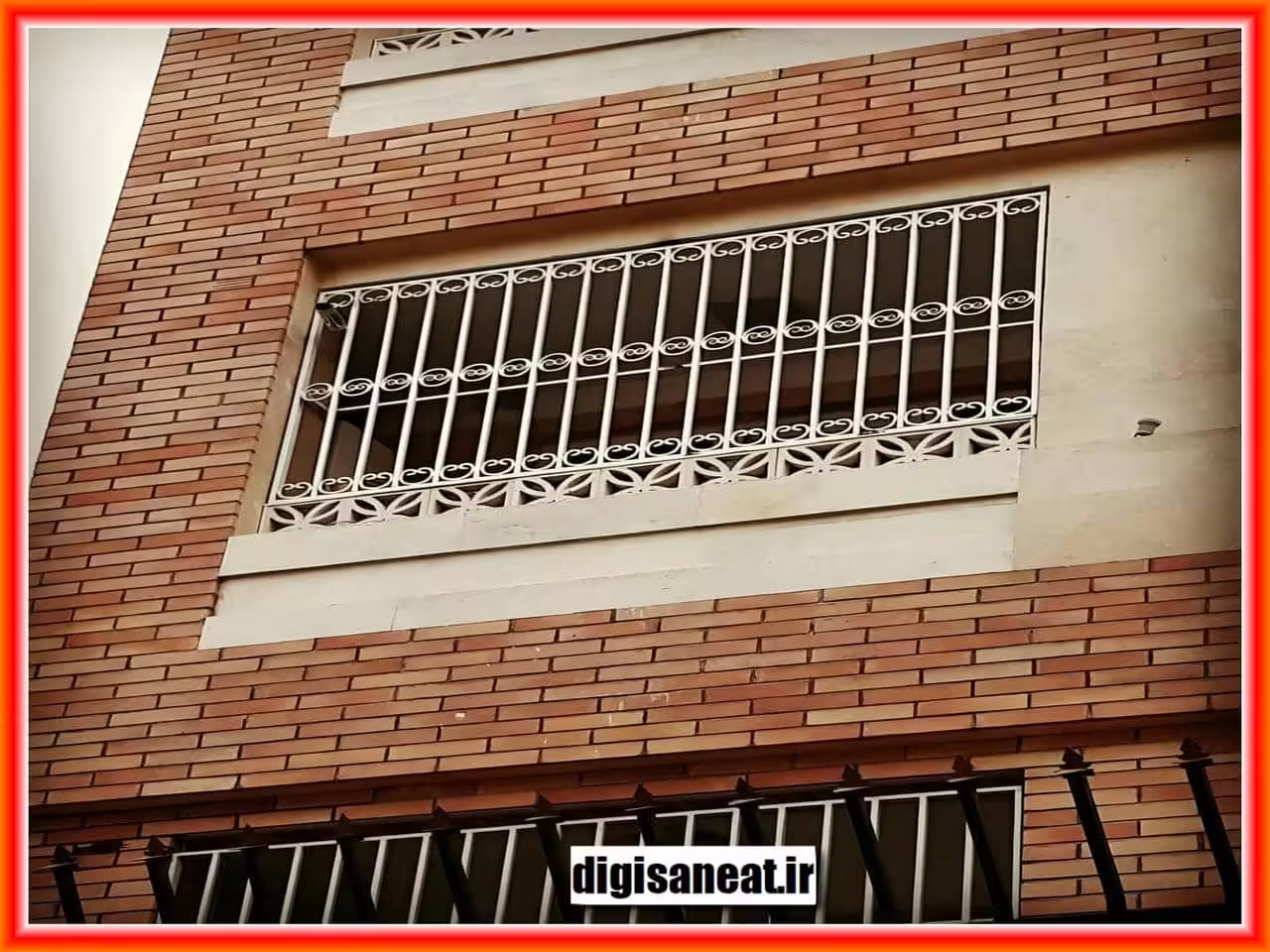 مشخصات حفاظ پنجره فرفورژه بزرگ