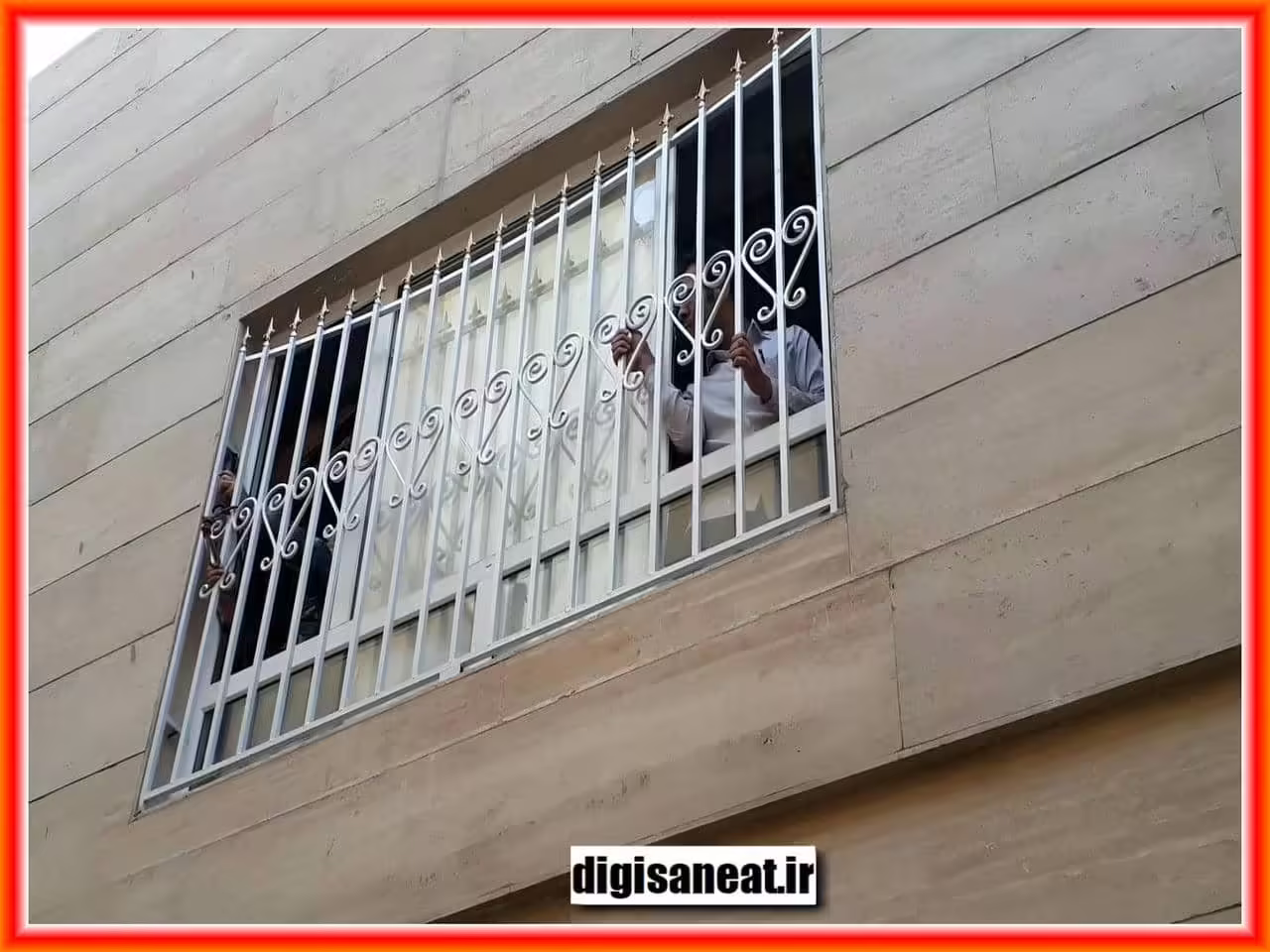 نحوه سفارش و تحویل حفاظ پنجره فرفورژه بزرگ