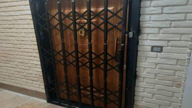 حفاظ آهنی ساختمان در ولیعصر
