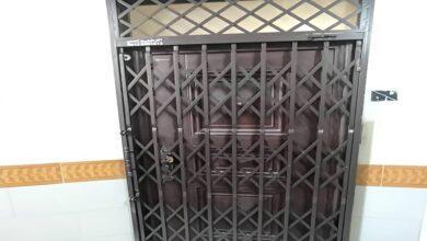 حفاظ آهنی ساختمان در محله ونک
