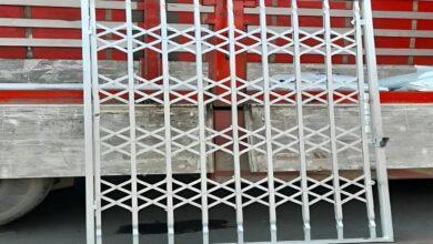 حفاظ آهنی ساختمان در میدان آزادی