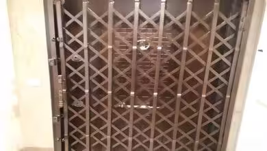 درب ضد سرقت یا حفاظ آکاردئونی