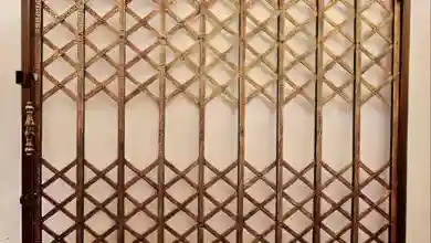 حفاظ درب آکاردئونی خوب