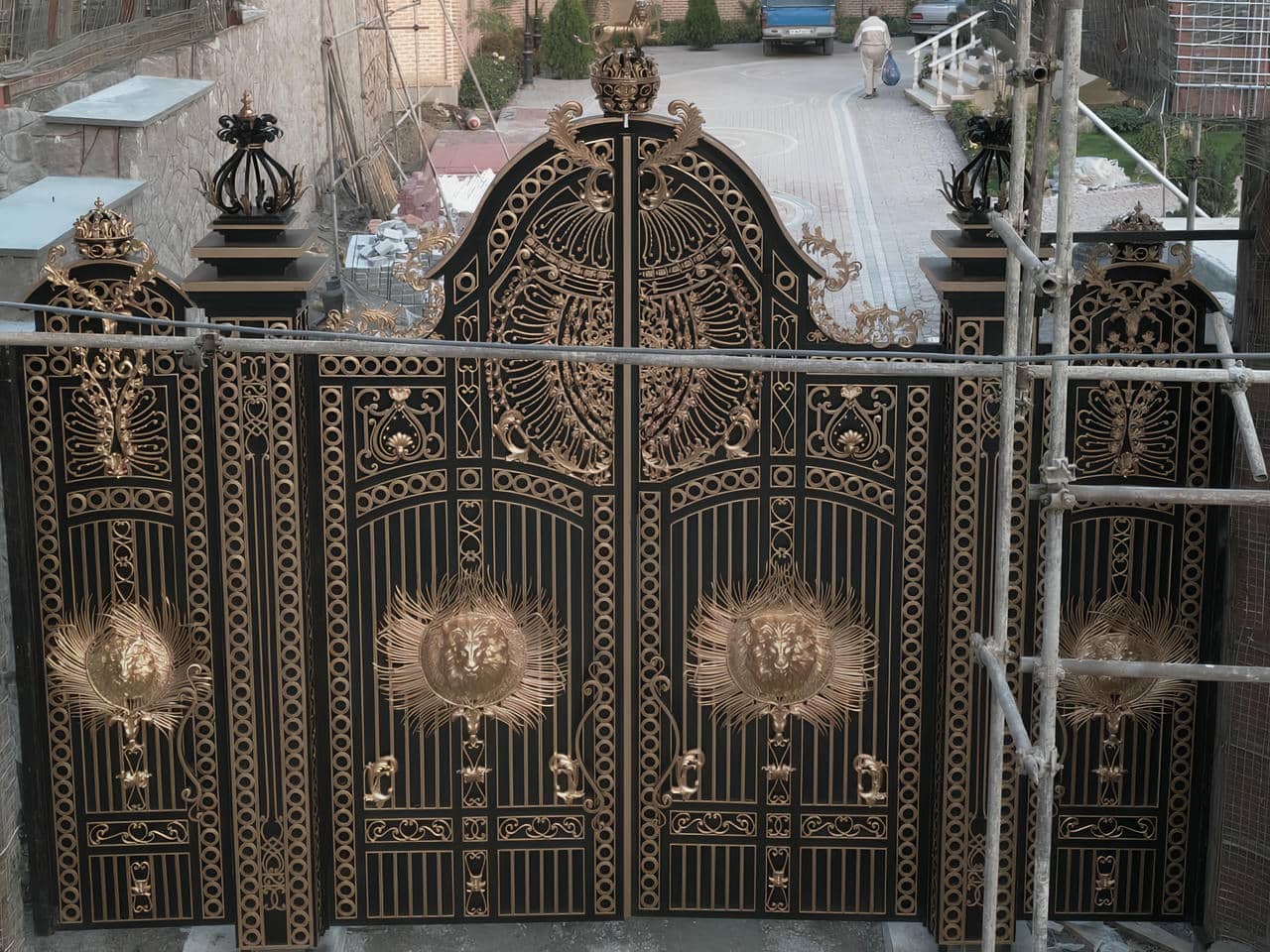 درب آهنی دو لنگه | دیجی صنعت درب آهنی دو لنگه