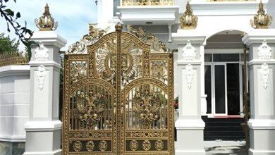 درب حیاط ویلایی در ساری