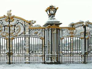 درب حیاط ویلایی در آمل