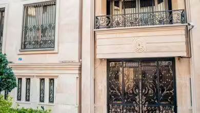 درب حیاط ویلایی در گنبدکاووس