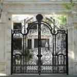 درب حیاط ویلایی در یزد