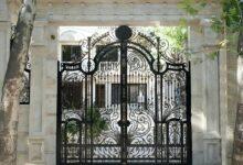 درب حیاط ویلایی در یزد