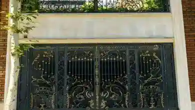 درب حیاط ویلایی در مشهد