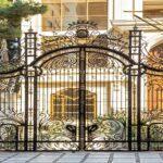 درب حیاط ویلایی در تهران