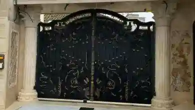 ساخت درب فلزی پارکینگ