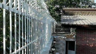 نرده حفاظ دیوار داخل آپارتمان