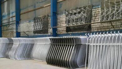 حفاظ آهنی ساختمان در گنبدکاووس