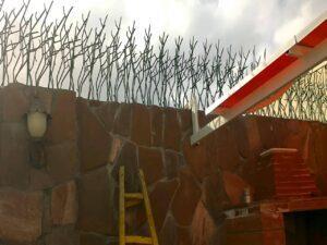 گارد حفاظ شاخ گوزنی کله دیوار