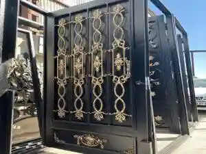 نقشه ساخت درب حیاط