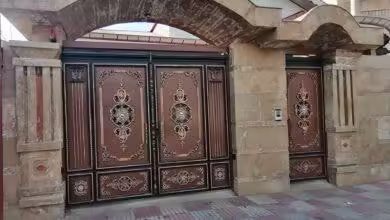 درب پارکینگ مدرن در تهران