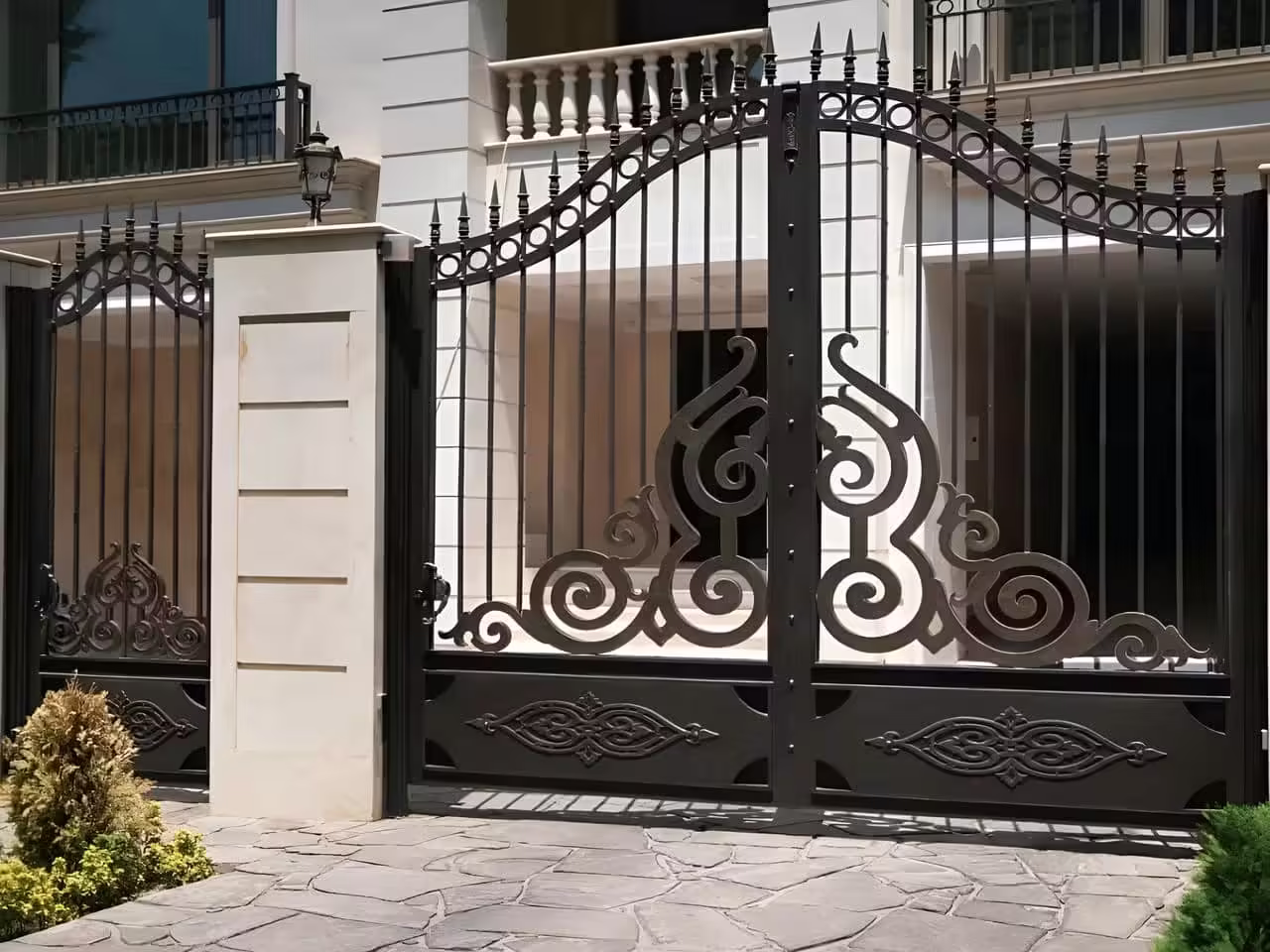 درب حیاط ویلایی در محمودآباد | دیجی صنعت درب حیاط ویلایی در محمودآباد