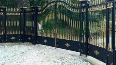 درب حیاط ویلایی در یاسوج