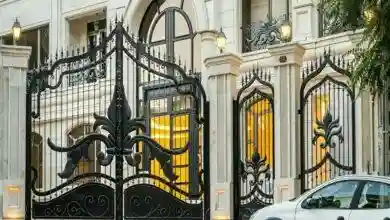 درب پارکینگ فلزی