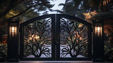 درب پارکینگی لوکس و مدرن