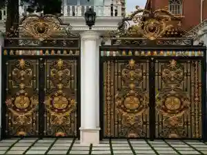 درب پارکینگ فرفورژه