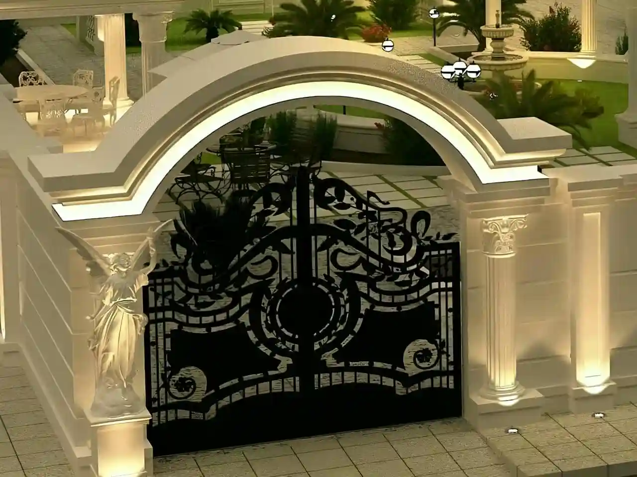 درب فرفورژه در پردیس