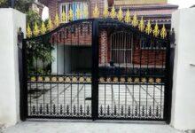 درب حیاط ویلایی در رفسنجان