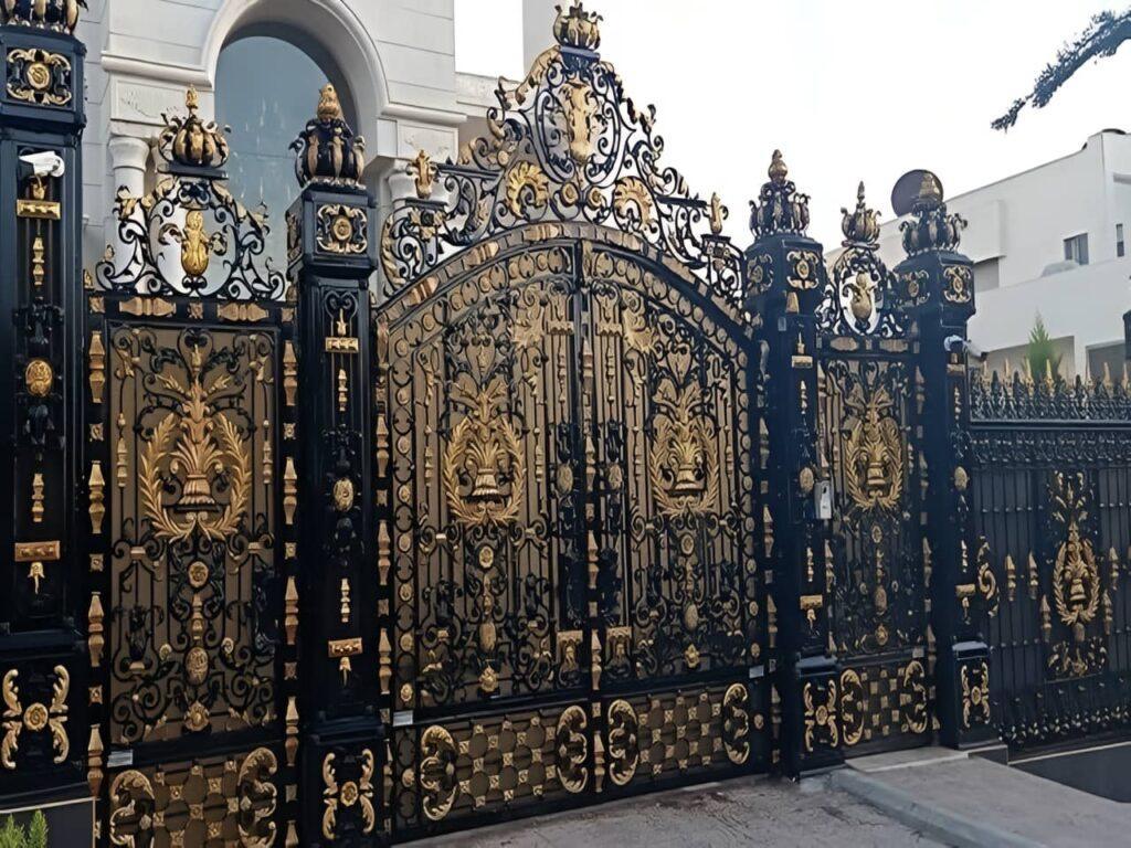 درب حیاط ویلایی در قم