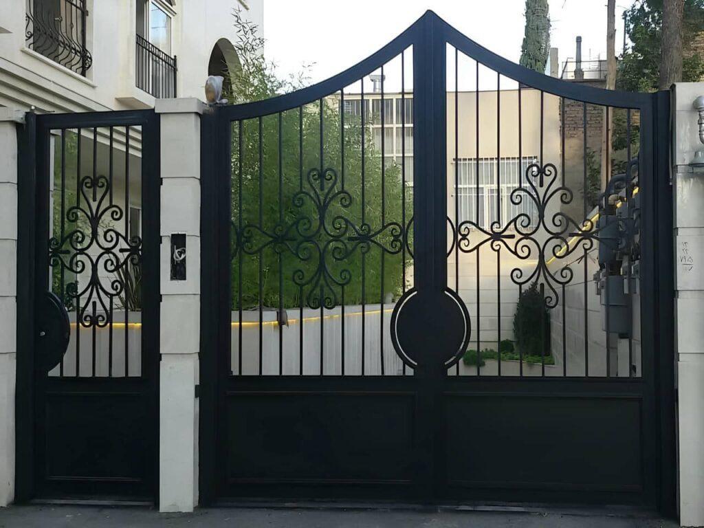 درب حیاط ویلایی در ایلام