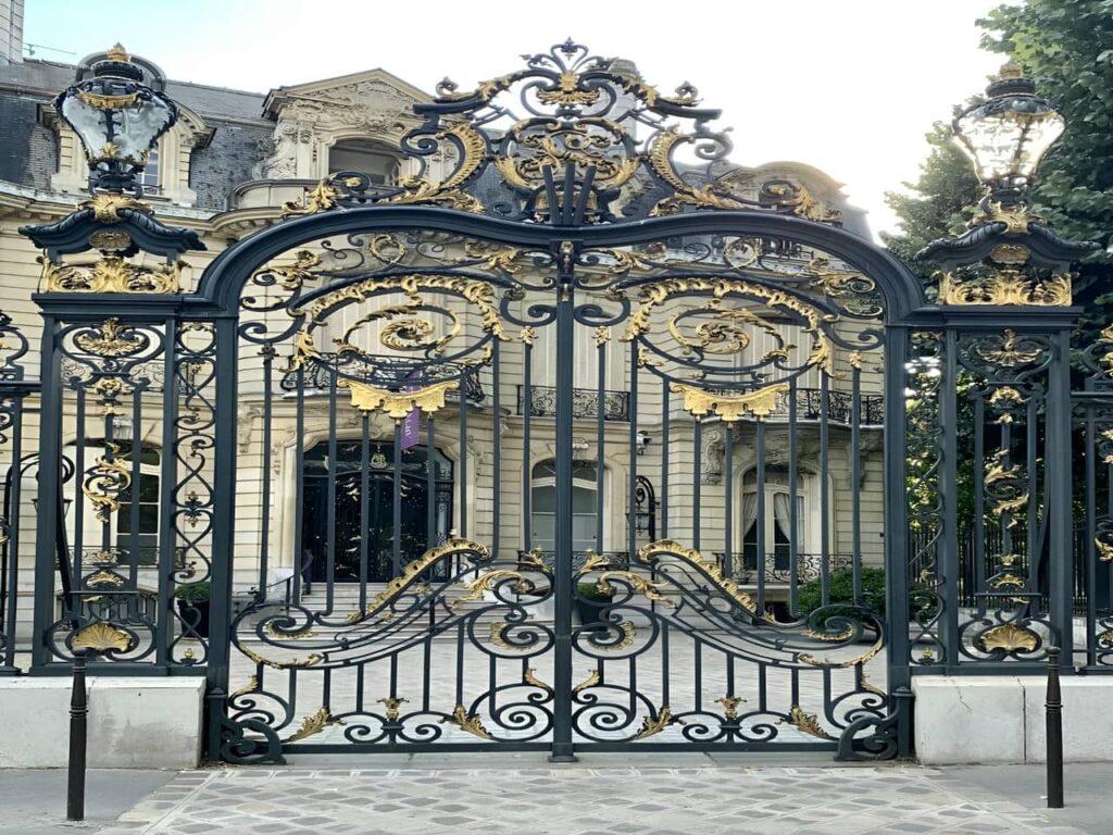 درب حیاط ساده و شیک