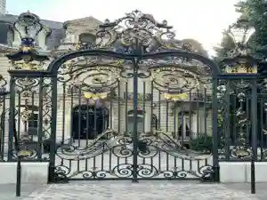 درب حیاط ساده و شیک