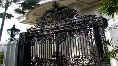 درب حیاط ویلایی در نوشهر