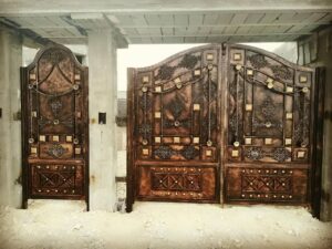 درب آهنی پارکینگ آپارتمان