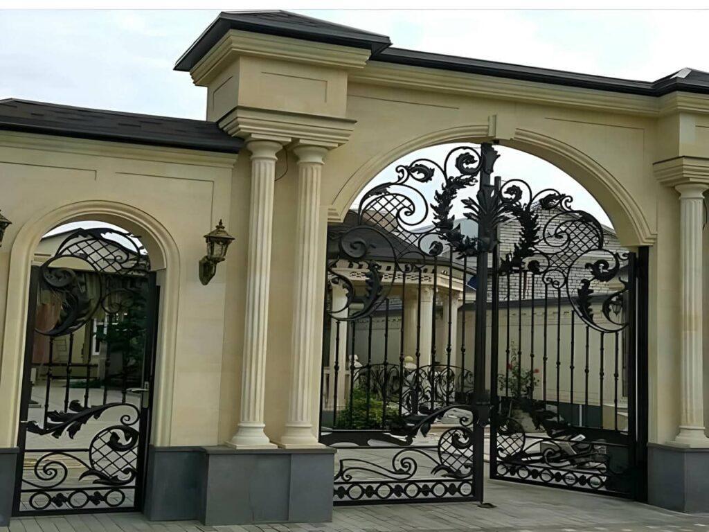 درب حیاط ویلایی در آبسرد