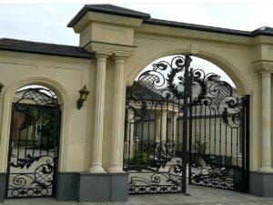 درب حیاط ویلایی در آبسرد