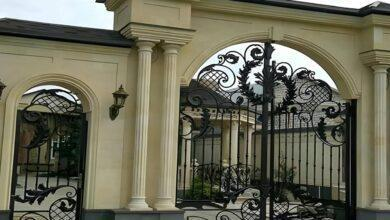 درب حیاط ویلایی در آبسرد