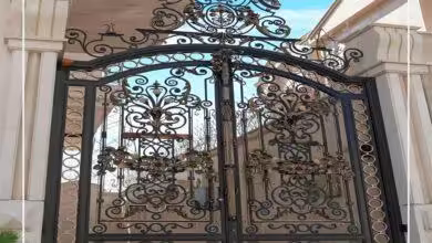 درب حیاط ویلایی در ایرانشهر