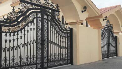 درب حیاط ویلایی در دماوند
