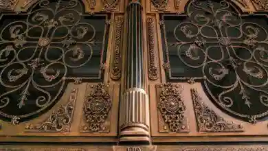 درب برای نمای ساختمان