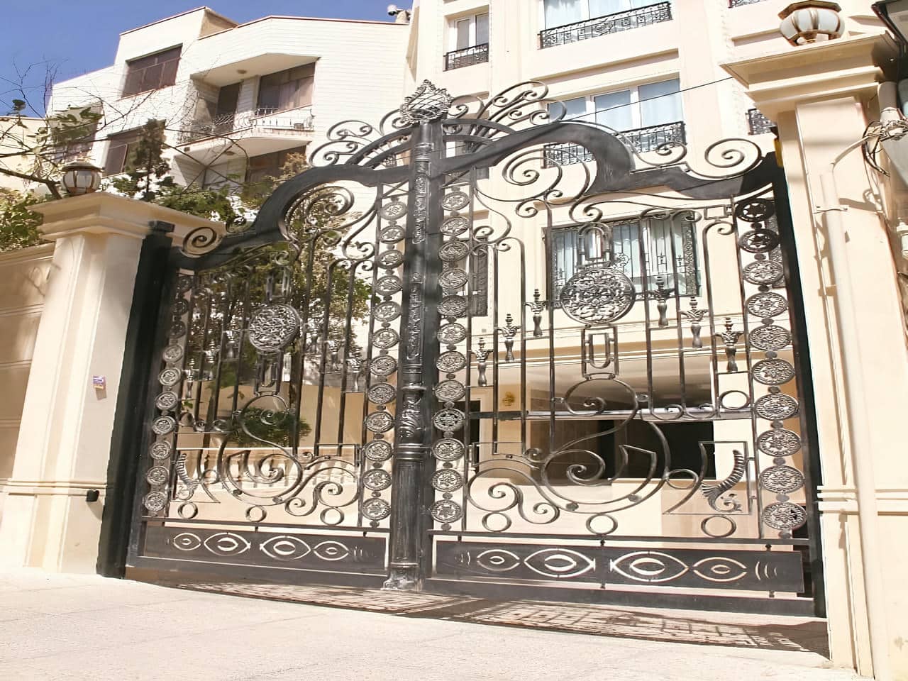 درب حیاط ویلایی در زاهدان | دیجی صنعت درب حیاط ویلایی در زاهدان